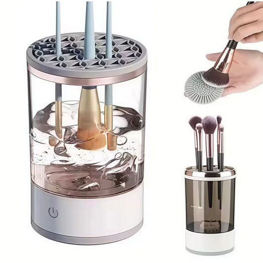 3 in 1 Quick Clean Makeup Brush Station